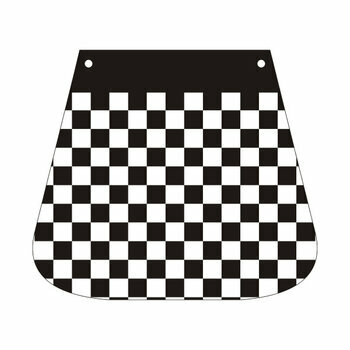 Bavette garde-boue damiers Piaggio Vespa