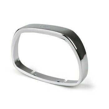 Cerclage de phare trap&eacute;zo&iuml;dal chrom&eacute;