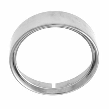 Cerclage de phare &Oslash;=130/150mm- Vespa Rally180 (VSD1T), Rally200 (VSE1T), Sprint Veloce - chrom&eacute;