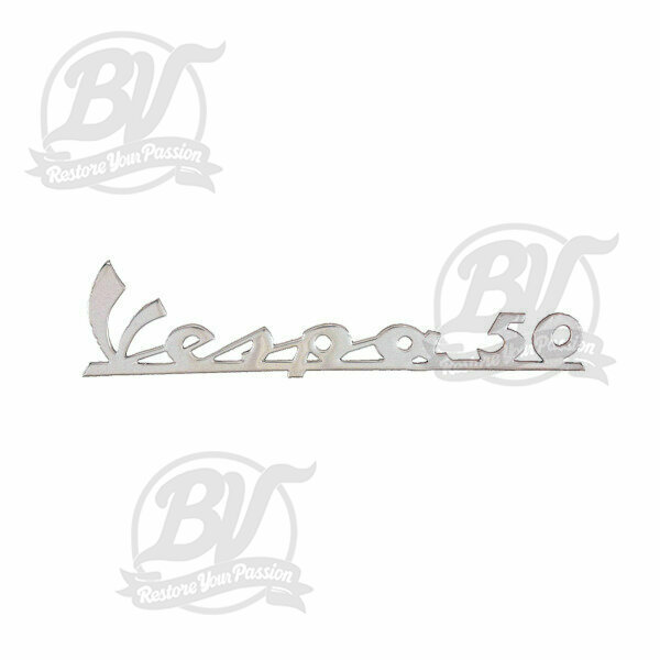 Badge de tablier Vespa 50 - Vespa 50 L (depuis 1966), Vespa 50 Special (depuis 1969)