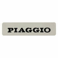 Insigne Piaggio aluminium 115x28 mm