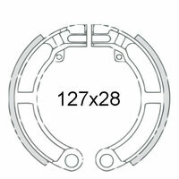 Mâchoires de frein arrière RMS Vespa 125/150 Super, P150S