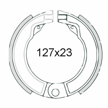 M&acirc;choires de frein arri&egrave;re RMS Classic Piaggio Vespa 125-150cc 1951/1962 078170