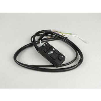 Commutateur de lumi&egrave;re Vespa PX (1984-1998) - 9 fils (CA, mod&egrave;les sans batterie, contact NF)