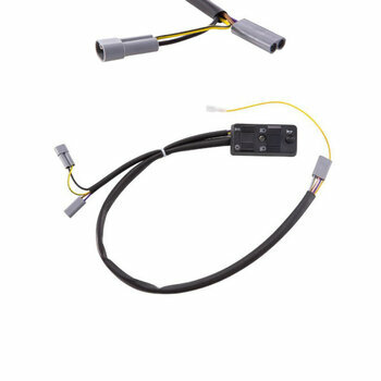 Commutateur de lumi&egrave;re Vespa PX Elestart (1998-) - 10 fils (CC, mod&egrave;les avec batterie, contact NO) - prise multiple pour optique de phare