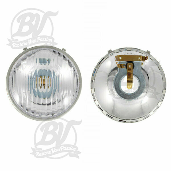 Optique de phare -SIEM, Ø=105/115mm- Vespa Smallframe V50 - 50N (V5A1T 122877-), 50L (V5A1T), 50R (V5A1T)