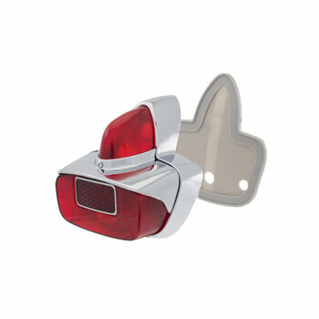 Feu arri&egrave;re -SIEM- Vespa Largeframe VNB1-5, VBA1T (110486-), VBB1T, VBB2T, GL150 (VGLA1T, 25241-), GS160 (VSB1T), Wideframe GS150, (VS5T, 87590-) - chrom&eacute;