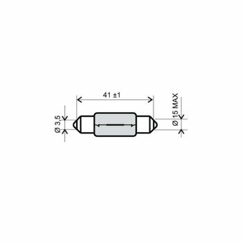 Ampoule Flosser 6V 15W T15x42