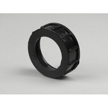 &Eacute;crou-raccord (bague de fixation) du r&eacute;servoir d'huile &agrave; graissage s&eacute;par&eacute; Vespa PX, T5, Rally (mod&egrave;les &agrave; lubrification s&eacute;par&eacute;e / m&eacute;langeur automatique)
