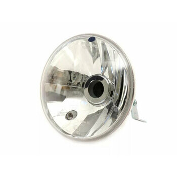 Optique avant -PIAGGIO &Oslash;=146mm- Vespa PX Lusso - H4, vitre transparente, D&eacute;viation &agrave; droite