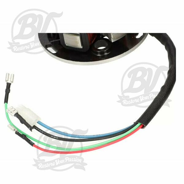 Plateau d'allumage BGM Pro ProRev 5 câbles Vespa PX Lusso, Elestart