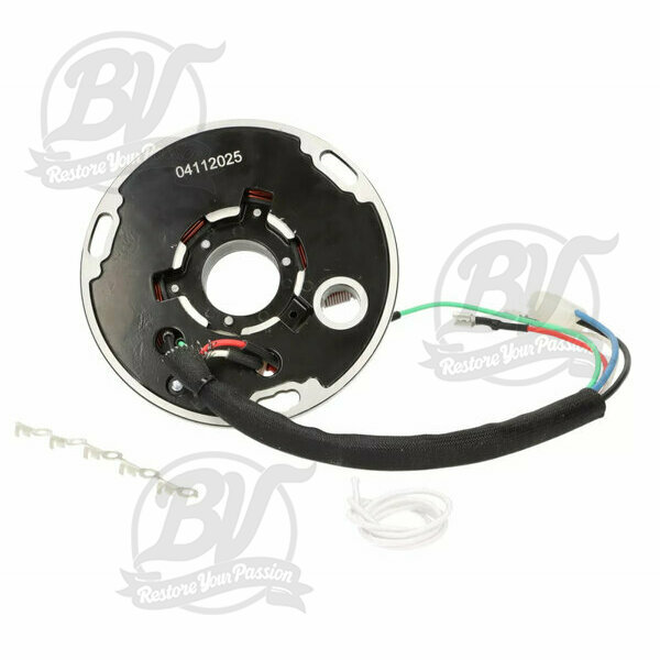Plateau d'allumage BGM Pro ProRev 5 câbles Vespa PX Lusso, Elestart