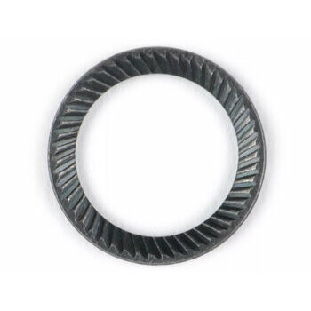 Rondelle incurv&eacute;e (Schnorr) -DIN 6796 acier, plated- M12 - utilis&eacute; pour l'&eacute;crou d'embrayage BGM Pro Vespa Largeframe (PX, Sprint, Rally)
