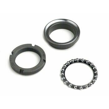 Jeu de roulements de direction -PIAGGIO- Piaggio, Gilera, Vespa - sup&eacute;rieur (3 pi&egrave;ces) - Vespa V50, 50N, PV, ET3, PK, PX, T5, Cosa, Rally, Sprint, Super, GS160, SS180, GTS, HPE, ET2, ET4, LX/LXV, S50-125, Sprint, Primavera, Runner, SKR, Skipper, TPH, He