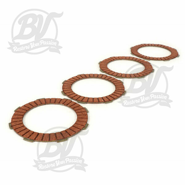 Kit 4 disques d'embrayage Superstrong Racing Red Vespa PX, Cosa 2