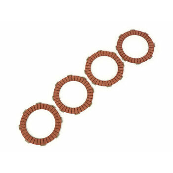 Kit disques acier d'embrayage garniture Superstrong Racing Red- 4 disques