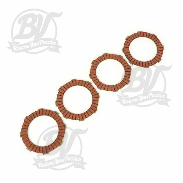 Kit 4 disques d'embrayage Superstrong Racing Red Vespa PX, Cosa 2