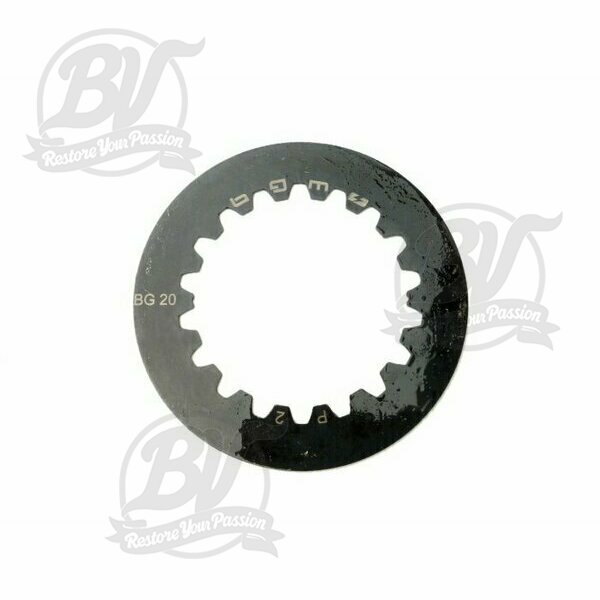 Disque lisse d'embrayage Cosa 2 pos. 2, encoche, 1,5mm Vespa PX