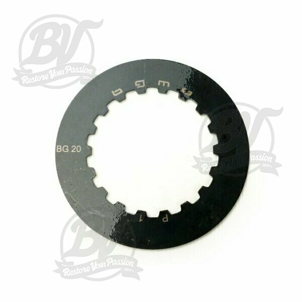 Disque lisse d'embrayage Cosa 2 pos. 1 (base), 2,0mm Vespa PX
