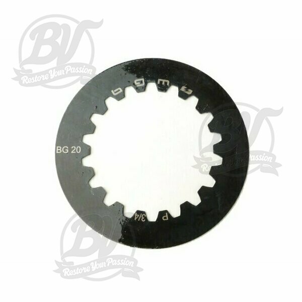 Disques lisses d'embrayage Cosa 2 pos. 3+4, 1,5mm (x2) Vespa PX