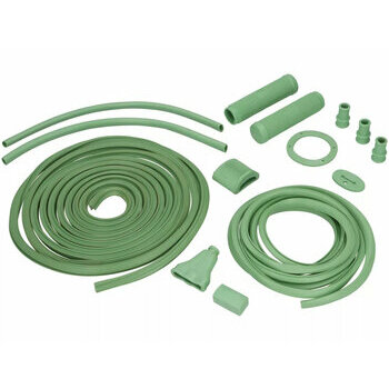 Jeu de pi&egrave;ces en caoutchouc Wideframe ACMA  vert p&acirc;le (RAL6021)