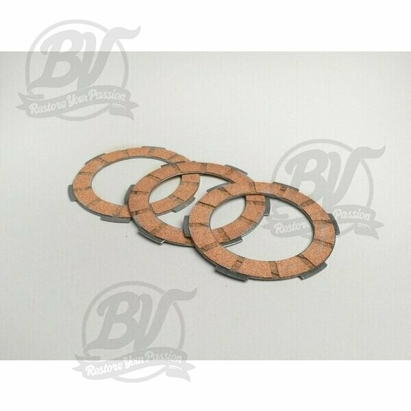 Kit 3 disques d'embrayage F.1179 Vespa Small Frame (V50, ET3, PK)