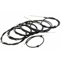 Kit de câble SIP PERFORMANCE noir pour Vespa 125 VNB2->/GT/GTR/Super/TS/150 VBB/T4/Sprint/V./Super/Rally, sans lubrification séparée