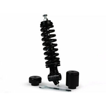 Ressort d'amortisseur sport r&eacute;glable noir
