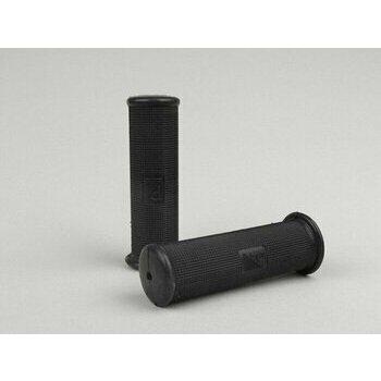 Paire poign&eacute;es Vespa r&eacute;tro &Oslash;=21mm l=120mm noires