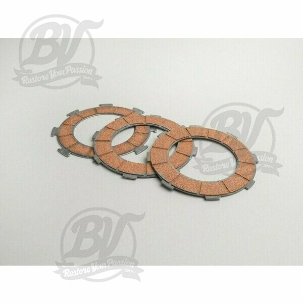 Kit 3 disques d'embrayage F.1191 A Vespa PX200, Rally200, T5