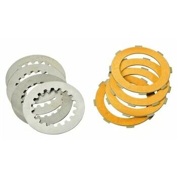 Kit disques d'embrayage garnis F.1178 AC type Vespa Cosa2 8 ressorts 4 disques (4 disques lisses fournis)