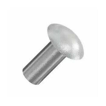 Rivet &agrave; t&ecirc;te ronde DIN 660/124 Aluminium 99,5 2X4MM