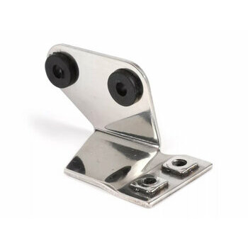 Platine de fixation bobine d'allumage/CDI Vespa PX - inox