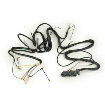 Faisceau Vespa PX Arcobaleno (mod&egrave;les italiens), avec clignotants, sans redresseur klaxon, sans batterie, klaxon CA, stator avec 5 c&acirc;bles