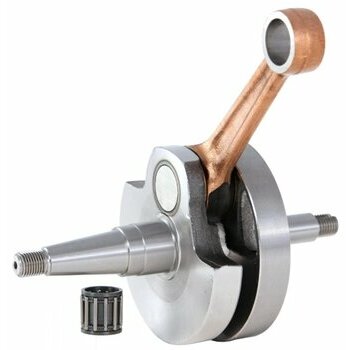 Vilebrequin MAZZUCCHELLI AMT164 valve rotative - Vespa PX200 - course 57mm, bielle 110mm - Vespa PX200