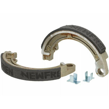 M&acirc;choires de frein &Oslash;=125x17mm- 8 + 9 + 10 avant, 1 logement, Vespa Smallframe