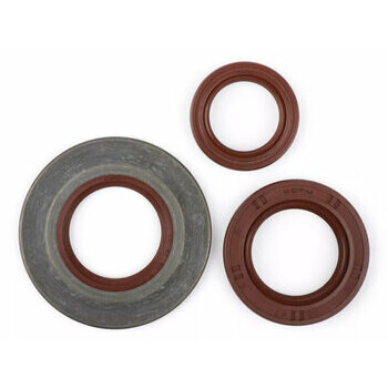 Kit joints spi pour moteur FKM/Viton&reg; m&eacute;tal, marron (extra flat, 3.5mm) Vespa Largeframe PX Lusso (1984-1993)