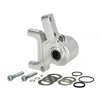 Support d'&eacute;trier de frein avant -BGM PRO SPORT radial tambour de frein type Piaggio/Grimeca &Oslash;20mm argent&eacute;