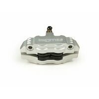 Étrier de frein avant BGM Pro 4 pistons argenté
