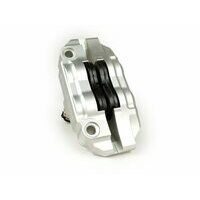 Étrier de frein avant BGM Pro 4 pistons argenté