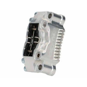 &Eacute;trier de frein avant 4 pistons argent&eacute;