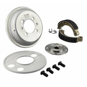 Kit de conversion tambour arri&egrave;re 10 &agrave; 8 pouces SIP Vespa Wideframe