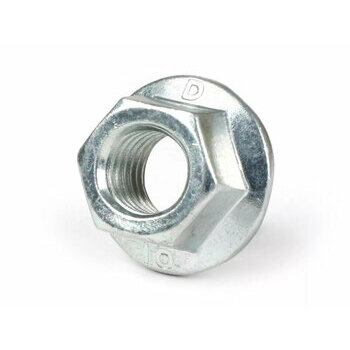 Ecrou autobloquant (type &agrave; pincement) avec bride apparent&eacute; &agrave; DIN 6923- M12 x 1,50