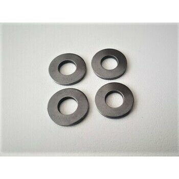 Kit 4 rondelles plates M7 (7,5x16,8x1,8mm) pr&eacute;charg&eacute;es &agrave; 1,3kg pour goujons de cylindres M7