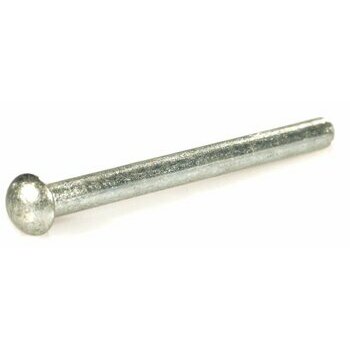 Rivet aluminium de couvercle de boite &agrave; gant 3x39 mm, t&ecirc;te ronde