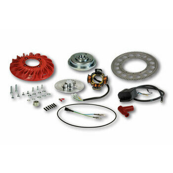 Allumage -MALOSSI VesPower MK2- Vespa PX Elestart avec c&ocirc;ne &Oslash; 20 et volant Kg. 1,2 Moment d'inertie 28 kg/cm&sup2; (1200gr.)