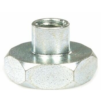 Ecrou M8x1,25 mm hexagonale, pour jante 8" ferm&eacute;e