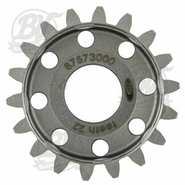 Engrenage plateau d'embrayage SIP Cosa 2 22 dents Vespa PX, Cosa 2