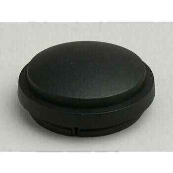 Cabochon de moyeu tambour de frein avant &Oslash;=39mm Vespa PX (1984-), T5 125cc, Cosa plastique noir