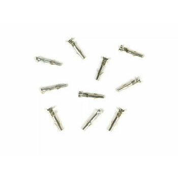 Cosse ronde pour stator/faisceau -l=20mm, &Oslash;=2,1mm- Vespa PK, PX Arcobaleno, Cosa, T5 125cc - 10 unit&eacute;s - femelle